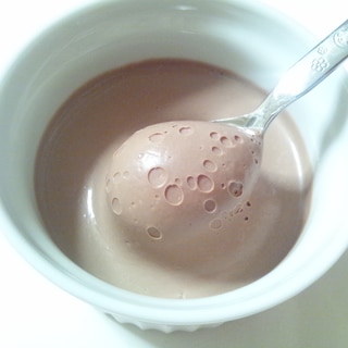 とろーり♪スプーンで食べる濃厚ミルク生チョコ